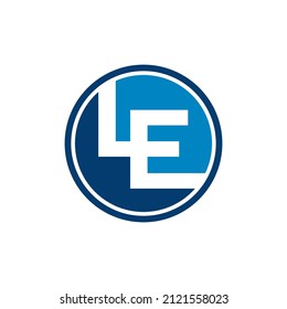 LE Logo can be use for icon, sign, logo and etc