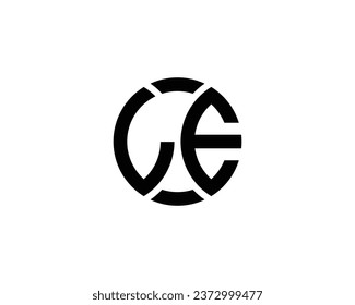 LE Logo design vector template