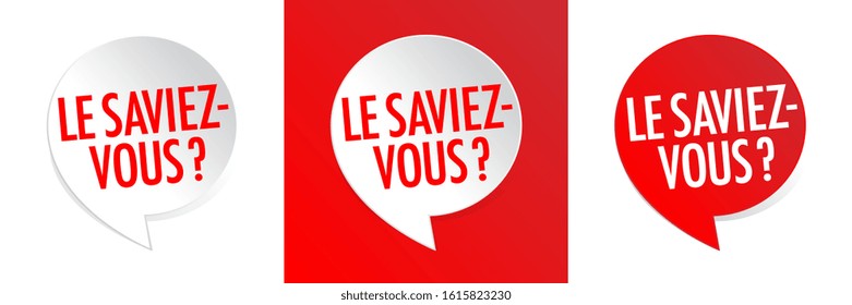 10 Le saviez vous Images, Stock Photos & Vectors | Shutterstock