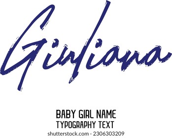 Lea Girl Name Cursive Handwritten Brush Typography Text