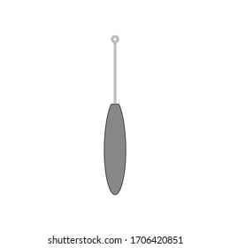 lead accessory for angling. illustration for web and mobile design.