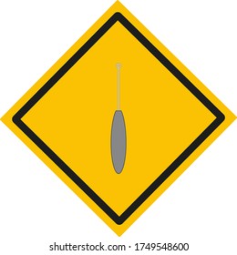 lead accessory for angling. illustration for web and mobile design.