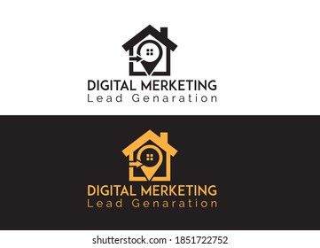 Lead genaration vector Illustration Logo
