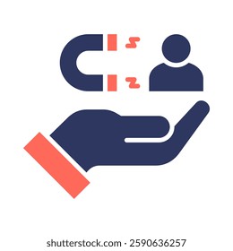 Lead Generation Icon Element For Design