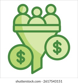 Lead Generation Icon Element For Design