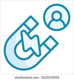 Lead Generation Icon Element For Design