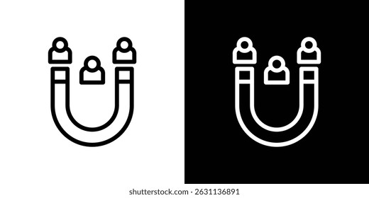 Lead generation icon vector collection. vector sign illustration