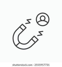 Lead generation isolated icon. vector illustration.