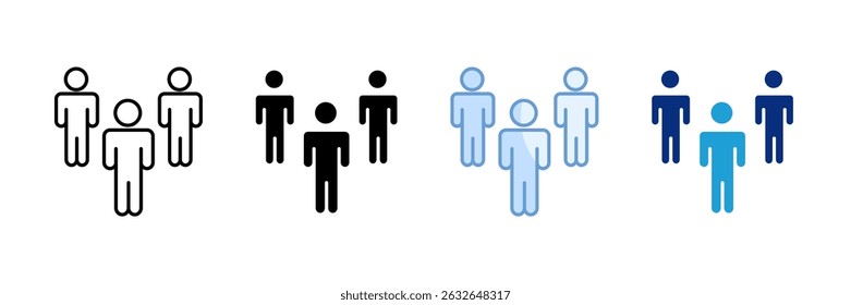 Lead Icon Set Multiple Style Collection