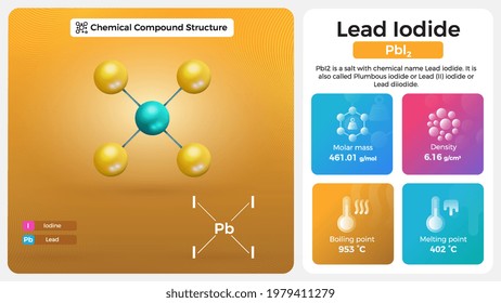 Lead Iodide Properties and Chemical Compound Structure
