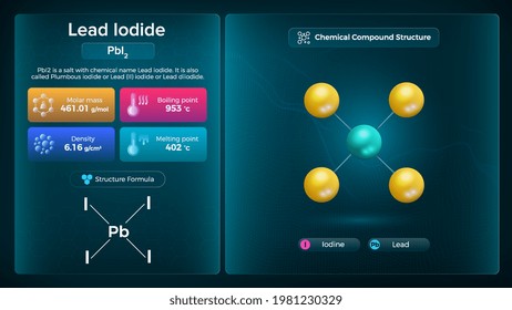 Lead Iodide Properties and Chemical Compound Structure