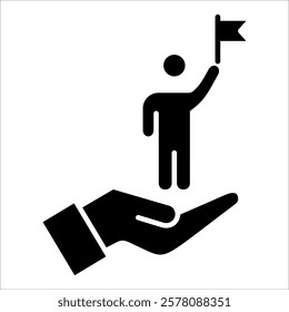 Lead Nurturing Icon Element For Design