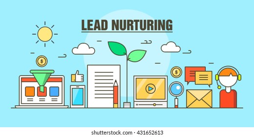 Lead nurturing vector