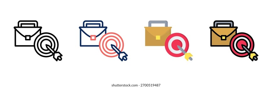 Lead Power icon set multiple style collection