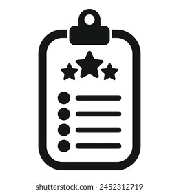 Leader clipboard icon simple vector. Success strategy. Executive presentation