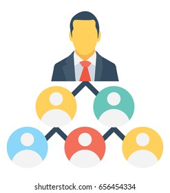 Leader, Colored Vector Icon