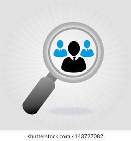 leader design over gray background vector illustration