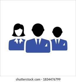 Icono del vector de grupo