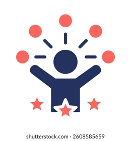 Leader Icon Element for Design