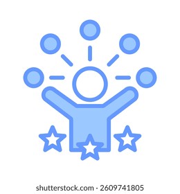 Leader Icon Element for Design