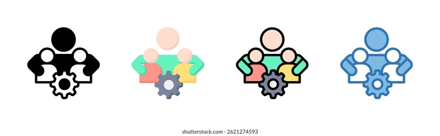 Leader-Symbol-Element für Design