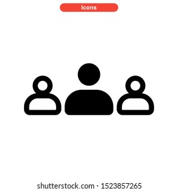 leader icon isolated sign symbol vector illustration - high quality black style vector icons

