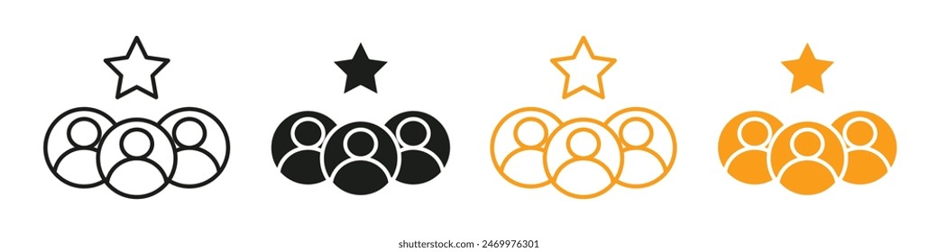 Marca de icono de directriz en estilo relleno