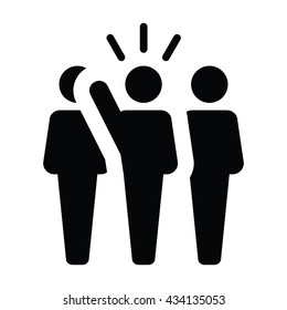 Leader Icon - Vector