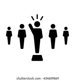 Leader Icon - Vector