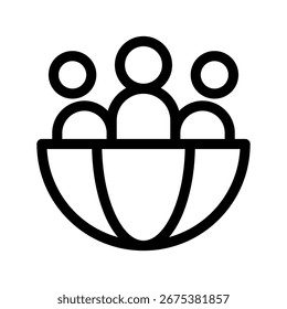 Ilustración de diseño de símbolo de Vector de icono de líder