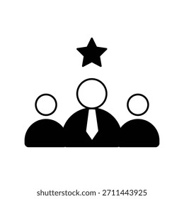 Ícone de guia com ilustração de estoque de vetor de fundo branco