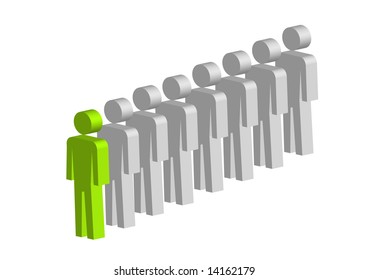 The leader man