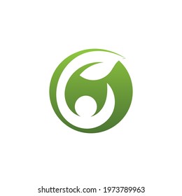 Leader people logo sign illustration vector design