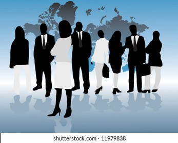 Leader and the team