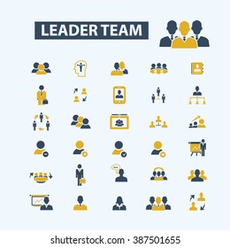ícones da equipe líder

