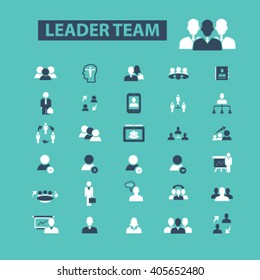 leader team icons
