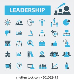 iconos de equipo líder