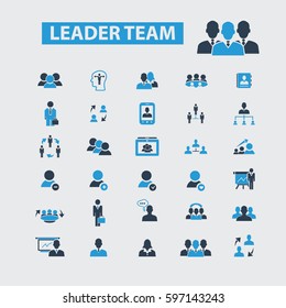 leader team icons
