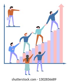 Leader and teamwork concept. Teamwork concept banner. Can use for web banner, infographics, hero images. 