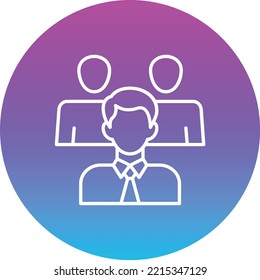 Leader vector icon. Can be used for printing, mobile and web applications.