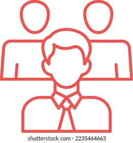 Icono del vector líder. Se puede usar para imprimir, móviles y aplicaciones web.