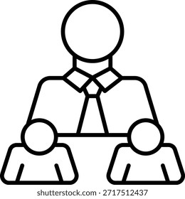 Icono de Vector de líder. Se puede utilizar para aplicaciones de impresión, móviles y de Web.