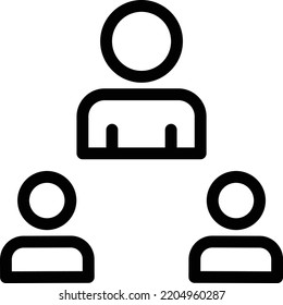 führende Vektorgrafik auf transparentem Hintergrund. Hochwertige Symbole. Dünne Vektorsymbole für Konzept und Grafikdesign.