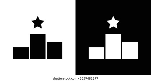 Leaderboard icon Vector scalable graphics