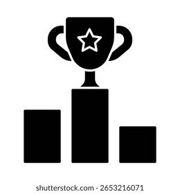 Leaderboard Vector Icon which can easily modify or edit

