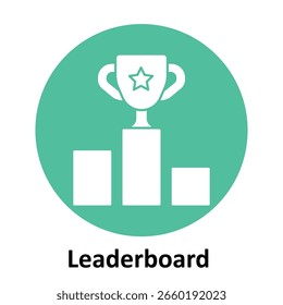 Icono de Vector de la tabla de clasificación que puede modificarse o editarse fácilmente

