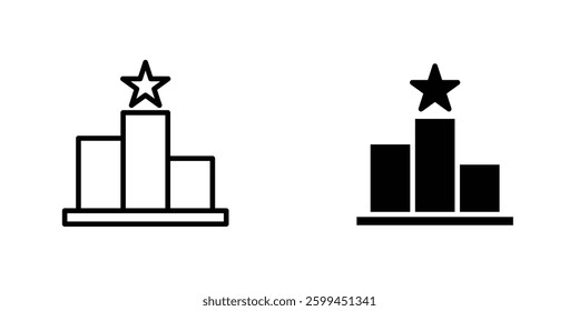 Leaderboardicons for ui. vector illustration