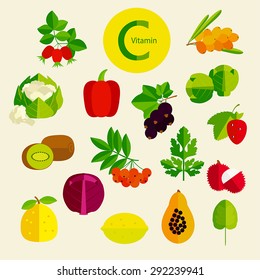 The leaders among the products on the content of vitamin C. Basics of healthy nutrition.