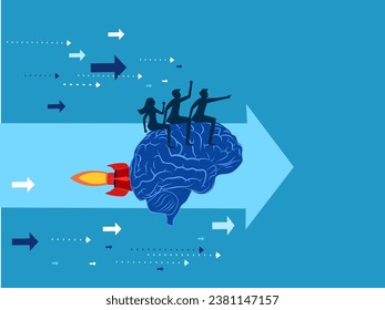 Leaders think quickly. Business teams control their brains ahead
