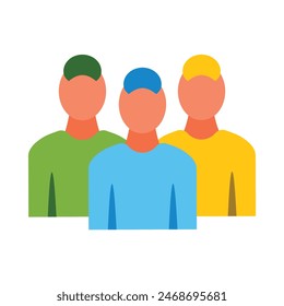 Líderes Vector Diseño de iconos planos